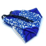 Johari Africa Blue Patterned Face Mask