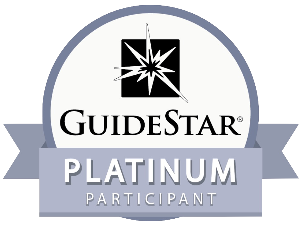 Platinum Participant GuideStar Nonprofit Badge Logo